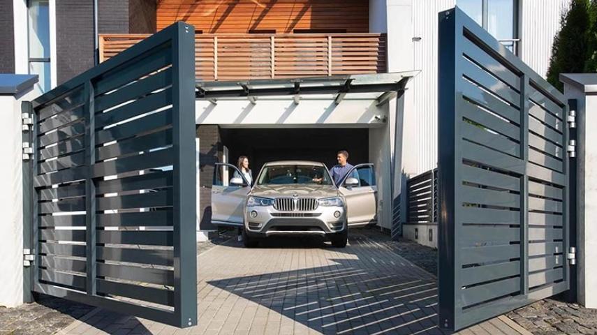 распашные ворота в Пятигорске