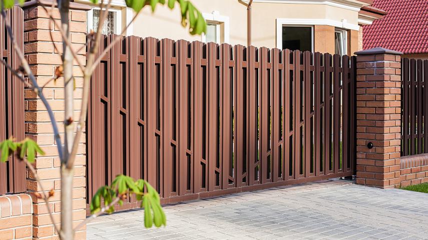 ворота из штакетника в Пятигорске